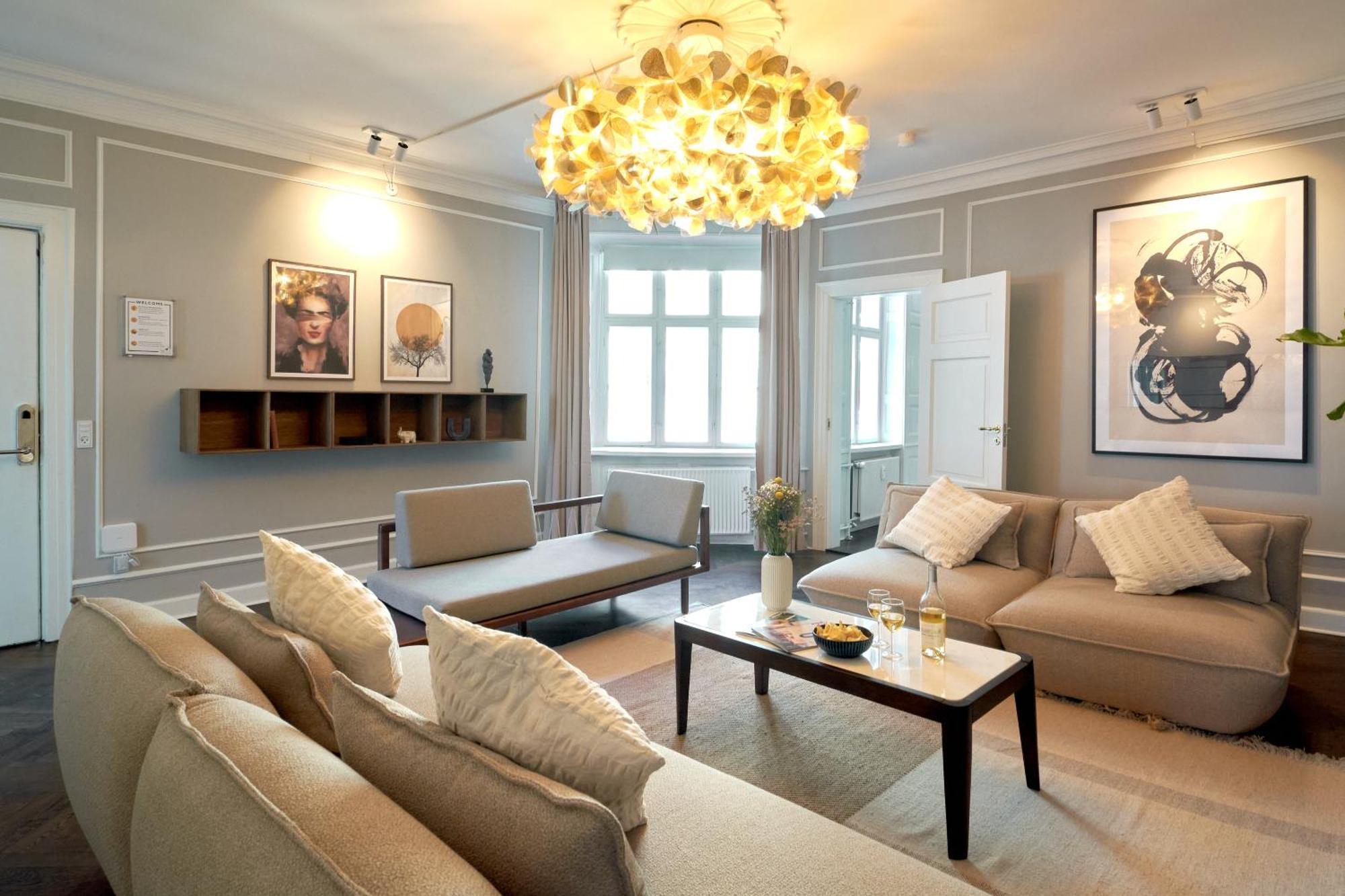 220Sqm Designer Apt - Copenhagen City Center - Private Balcony Exterior foto